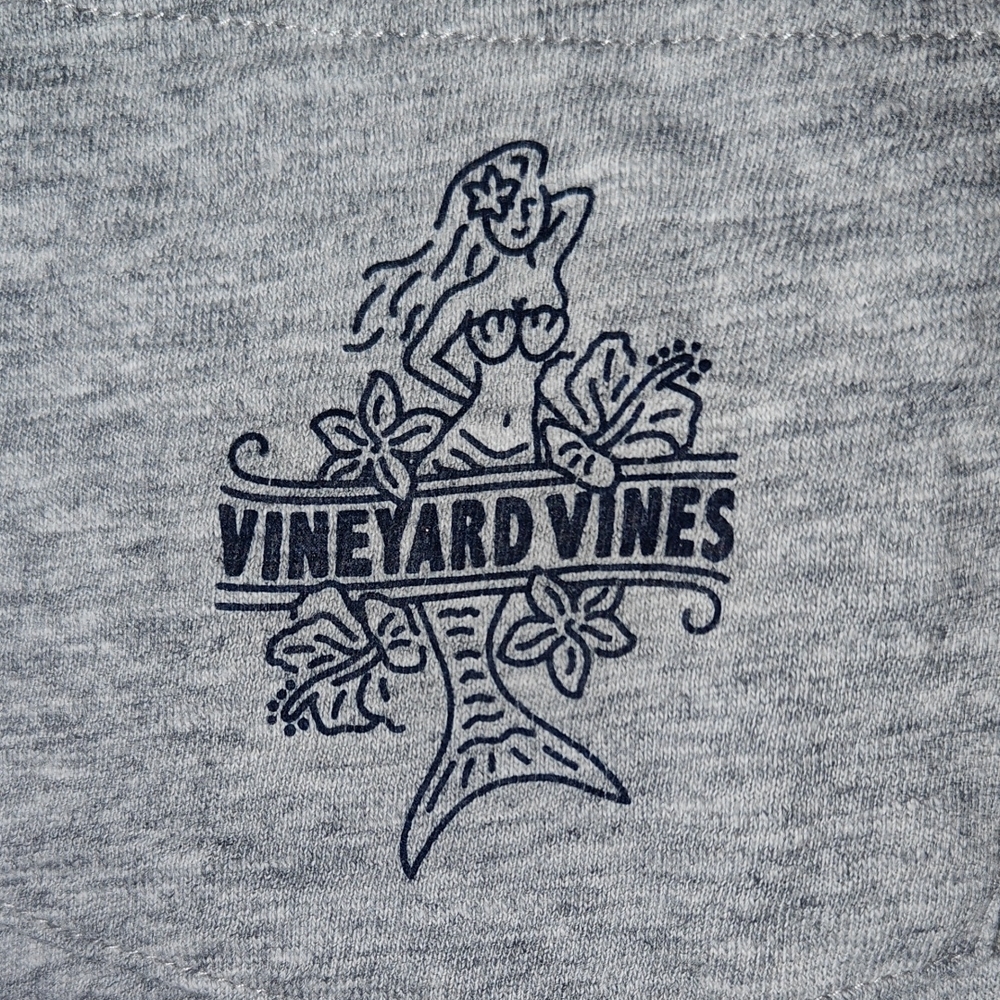 Vineyard Vines Gray Mermaid Tee XS